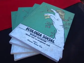 Tapa del libro "Ecologia social" de Murray Bookchin - Ecología social - Anarquismo verde