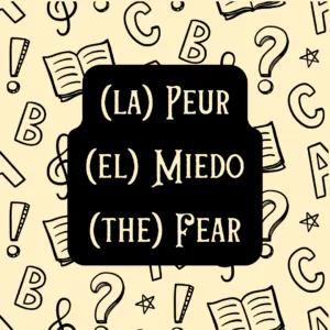« (la) PEUR » - Abécédaire de l'Écologie Sociale / “(the) FEAR” - Social Ecology ABC / "(El) MIEDO" – Abecedario de la Ecología Social