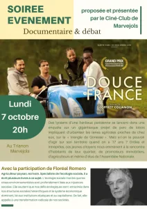 Soirée évènement - Documentaire et débat avec Floréal Romero