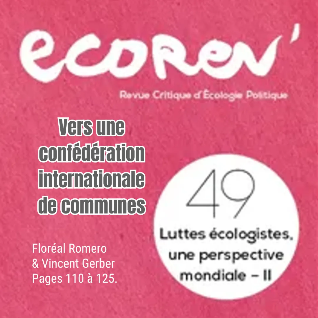 Vers une confédération internationale de communes - Vers un confédéralisme démocratique internationaliste
