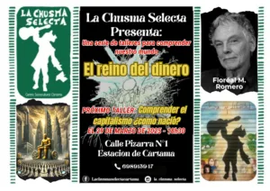EL REINO DEL DINERO: PRÓXIMO TALLER