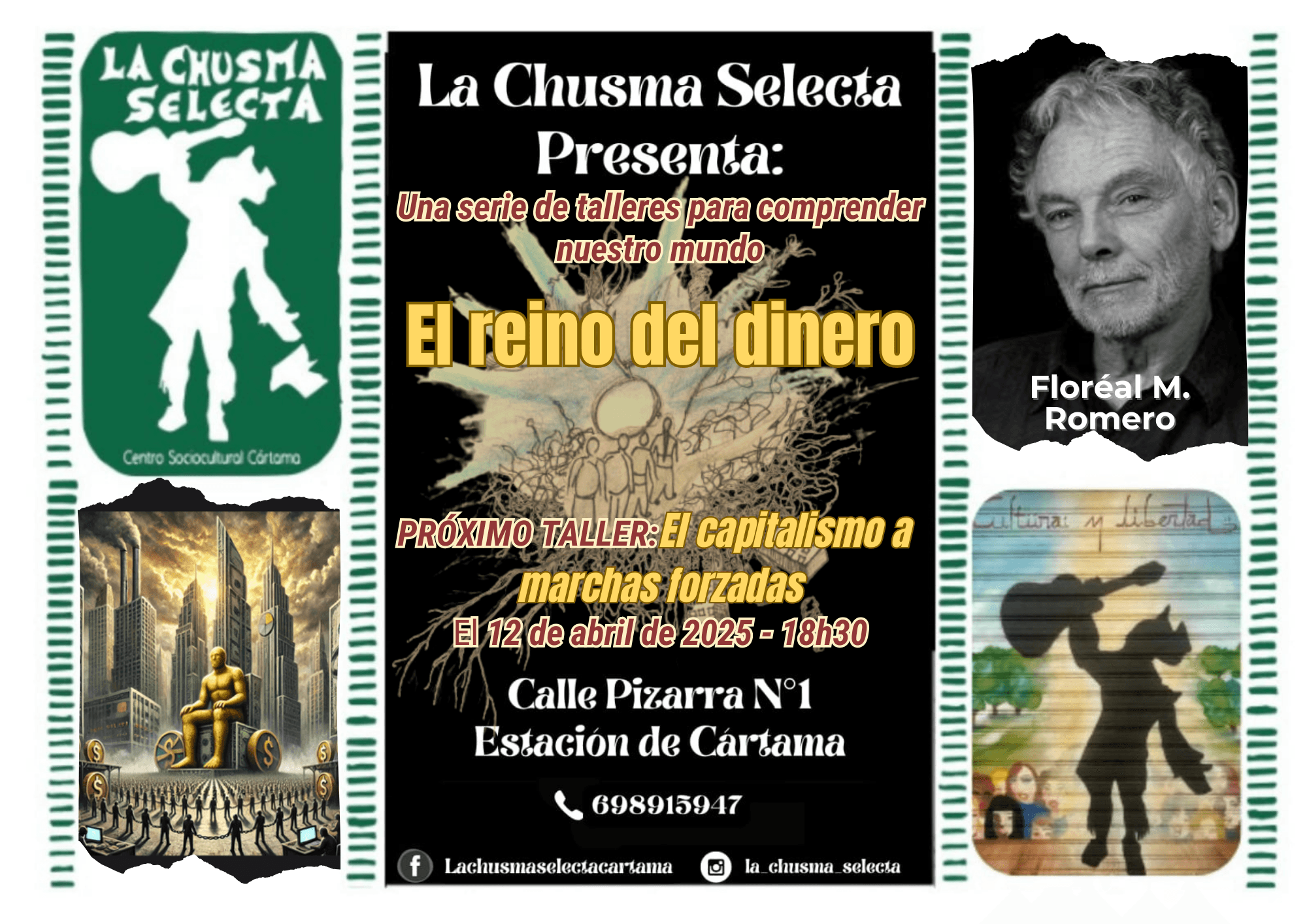 EL REINO DEL DINERO: PRÓXIMO TALLER