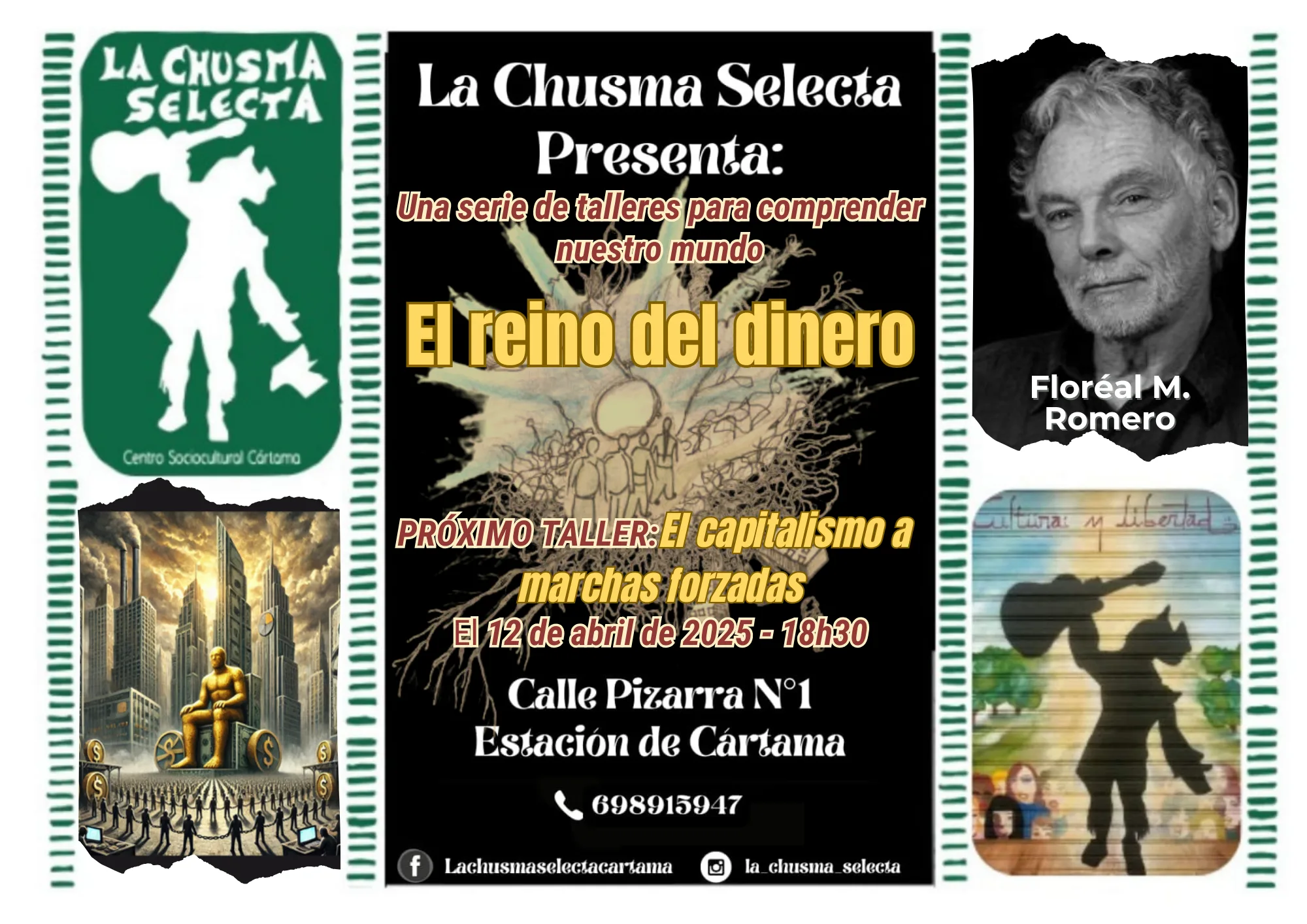 EL REINO DEL DINERO: PRÓXIMO TALLER