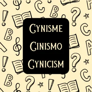 « CYNISME » – Abécédaire de l’Écologie Sociale / “CYNICISM” – Social Ecology ABC