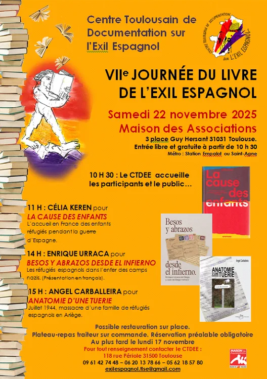 VIIe JOURNÉE DU LIVRE DE L'EXIL ESPAGNOL