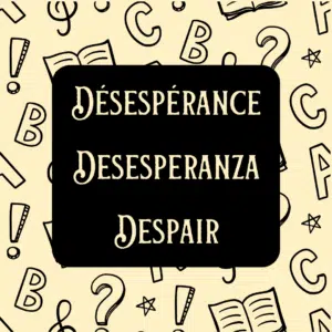 « DÉSESPÉRANCE » – Abécédaire de l’Écologie Sociale