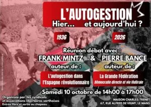 Autogestion, hier et aujourd'hui : 1936 - 2026